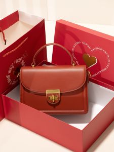 Fashionable Red Wedding Womens Handbag GXFMOD Original Design Versatile Shoulder Crossbody Bag for Brides And Casual Use