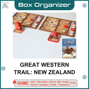 Great Western Trail: New Zealand Board Game Box Organizer Insert