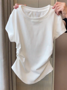 Ballet-Inspired Casual Grey High-Waisted A-Line Mini Skirt Shorts Womens Summer Sporty Wide Leg Pants Skirt-Length Shorts