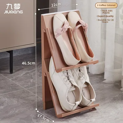 MIMIHUA | Stackable Adjustable Shoe Rack