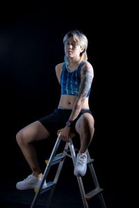 Closer chest binder is designed for Transgender FTM Trans someone dislike large breasts or as a Stage Cosplay Show Costume making you more natural and cool. If you wants to change your body dysmorphia CLOSER BINDER TH can also help you .CLSR 08