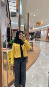 BEST SELLER CELANA KULOT JEANS SNOW HIGHWAIST WANITA PREMIUM WARNA
