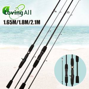 Fishing Rod ML M 1.65-2.1m Spinning Rod Multi-purpose Light Carbon Trout Rockfish Seabass Fishing Tackle