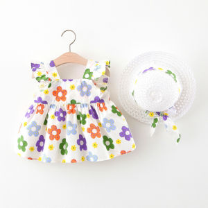 Dress Summer Girl New Arrival Baby Baby Skirt 1-2-3 Years Old 4 Girls Suspender Skirt Fashionable Princess Dress