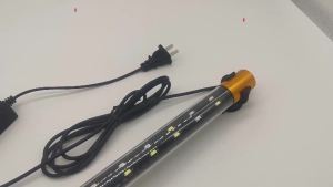 Fish Tank LED Diving Lamp High Display Lamp Arowana Water Plant Lamp Aquarium Lighting Lamp Three-Section Color Changing T8 Lamp