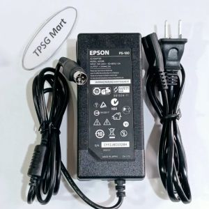 Nguồn máy in Adapter DC 24V - 2.5A / Đầu cắm 3 Kim cho máy in Hóa đơn Bill máy quét thẻ từ...