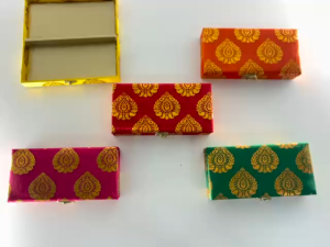 Traditional Handmade MDF Decorative Cash Box | Jewelry Storage Shagun & Wedding Gift Box | Ideal Return Gift (1 Pc | Size 20x10 cm)