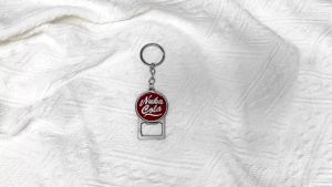 Bandai | Coca-Cola Metal Badge Bottle Opener Keychain Exquisite Cartoon and Tv Series Series Peripherals Accessories