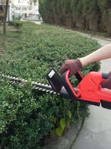 JINSE เครื่องตัดแต่งพุ่ม เครื่องตัดแต่งกิ่ง เครื่องตัดแต่งกิ่งไม้ ไร้สาย ตัดแต่งพุ่ม ตัดแต่งกิ่งไม้ สตาร์ทง่าย เครื่องตัดหญ้าไฟฟ้า แบตเตอรี่ลิเธียม 48V Makita Cordless Hedge Trimmer