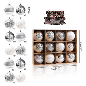 Christmas Decorations Christmas Balls Snowflakes Stars Ornaments Adorn Christmas Trees Scene Arrangement Photography Props