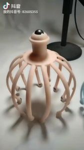 Cây massage đầu thư giãn thông minh massage thái dương 12 chân