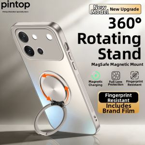 SIMERST | Matte AG Anti-Scratch Magnetic Fall-Protection Support Case vivo S60