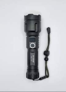 Đèn pin cầm tay Ray Bow 1132 siêu sáng zom xa gần coing suất 25w có sạc ngược lại cho điện thoại