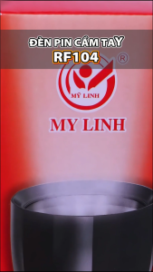 Đèn pin cầm tay Mỹ Linh Pin lithiumchip LED SMD đèn pin siêu sáng RF-104 Mỹ Linh