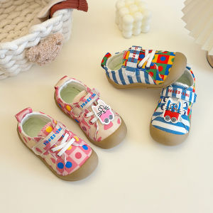 Easy-on Soft-soled Childrens Canvas Shoes