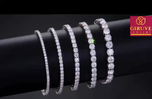 Certified Moissanite Jewelry 925 Sterling Silver Tennis Bracelet 2mm - 3mm 6 Inch & 7 Inches