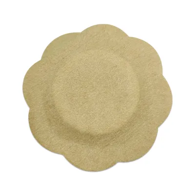 Salorie Castor Oil Belly Button Patch 10-50PCS Organic Cotton Pack Self-Adhesive Castor Oil PatchesHighly Absorbent Leak-Proof Portable