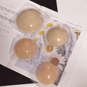 แผ่นซิลิโคนสำหรับป้องกันแสงแดดแบบบางเฉียบ แผ่นรองหน้าอกสำหรับผู้หญิงแบบไร้ร่องรอย แผ่นซิลิโคนสำหรับป้องกันแสงแดดแบบอัจฉริยะ