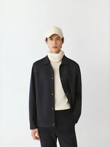 ICICLE | Men Autumn Elastic Wool Cloth Jacket