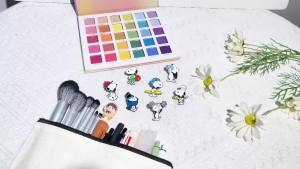 Bandai | Snoopy Enamel Pin Collection - Cute Cartoon Dog Brooch in Various Outfits Pilot Chef Ski Pilot Lapel Pin Badge Kawaii Style