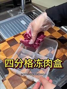 Segmented Food Grade Refrigerator Fresh Keeping Box