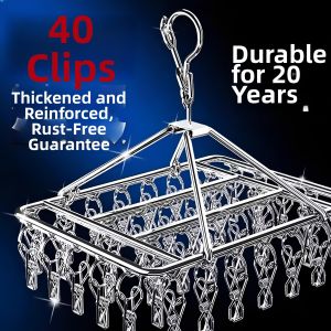 Jiaxun | Stainless Steel Multifunctional Sock Hanger