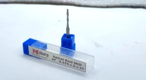 Endmill 2F spiral 2mm cnc router endmill acrylic aluminium dll