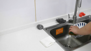 Rag Stand Sponge Holder Rust-Proof Dishcloth Hanger Sponge Rack Sturdy Kitchen Sink Caddy Organizer Brush Soap Dispenser