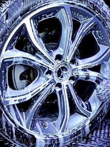 Premium Wheel brush (แปรงขัดล้อ)