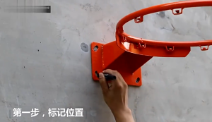 Basketball Hoop Adult Children Indoor and Outdoor Home Training Basketball Rack Standard Hanging Hoop Shooting Iron Ring