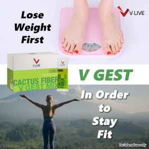 V GEST Cactus Fiber Mix - Dietary Supplement - Weight Management - Health Support (28 sachets)