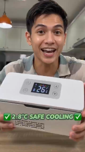 Portable Mini Insulin Cooler Box Rechargeable Constant Temperature Mini Fridge for Insulin & Interferon Car Travel Medication Refrigerator