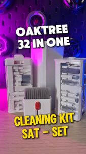Oaktree 32 in 1 Multifungsi Alat Pembersih Elektronik: Kit Pembersih HP Earbud Keyboard Kamera