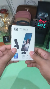 Jiditech Wireless Dual Lavalier Microphone Noise Reduction Mini Mic For Type-C Audio Video Recording