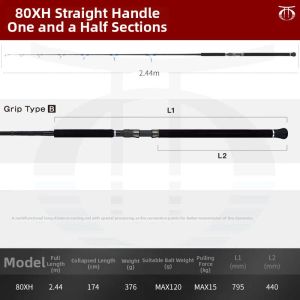 Tailwalk | Long Cast Heavy Duty Fishing Rod