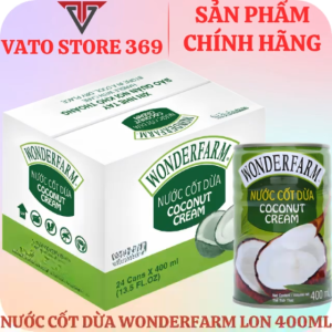 Nước cốt dừa WONDERFARM lon 400ml