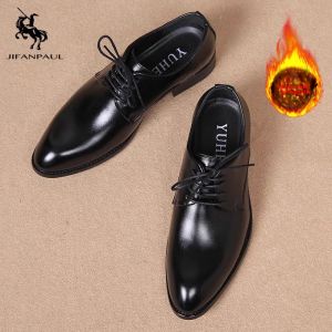 JIFANPAUL | Pointed Toes Business Dress Shoes with Height Increasing