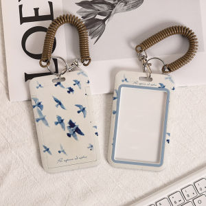 เคสใส่บัตรรถเมล์แบบหนาป้องกันสำหรับรถยนต์ไฟฟ้า ดีไซน์มีแรงบันดาลใจจาก INS แบบนิ่มและแข็งพร้อมสายผูก