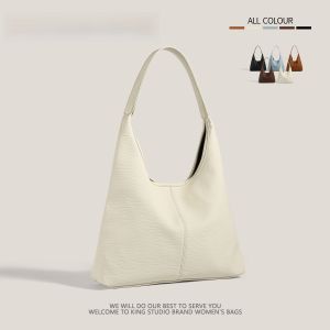 Large Capacity Underarm Womens Tote Bag 2025 New Fashion Autumn Winter Single Shoulder Bag for Class Commuting Student