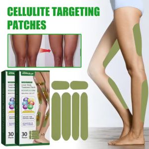 30Pcs/box Cervical Wormwood Lift Stickers high Shaping Lifting Slimming Tape Thigh Lifting Firming Anti Cellulite Patche