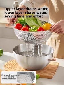 youqin | New Stainless Steel 304 Drainage Basket