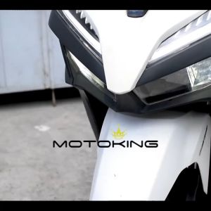 M King⭐REAR TIRE HUGGER HONDA CLICK 125 I/ 150/ VARIO125/ 150/ V2 MATTE BLACK / CARBON