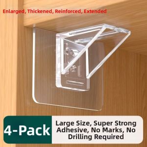 WEVOLA | Fixed No Nail Trace Shelf Support Brackets
