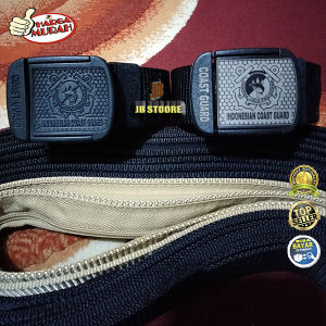 Sabuk COAST GUARD / Gesper Coast Guard / Ikat Pinggang coast guard logo timbul warna