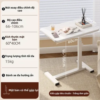 BAIPU | Bàn Laptop Điều Chỉnh Gấp Gọn Đặt Bên Cạnh Giường
