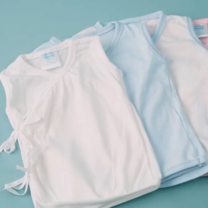 Cotton Central™ (3 pcs) Sleeveless Tie-Side / Tieside Newborn Infant Baby 100% USA Cotton Boy Girl Stuff And Clothes