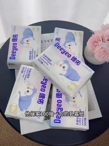 DEYOU | Extra Soft Moisturizing Baby Facial Tissue 100 Sheets
