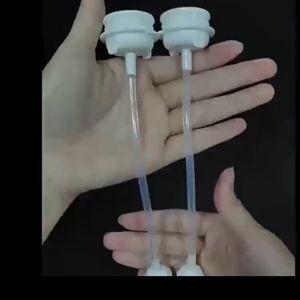 ตัวแปลงจุกนม สายหลอดหัดดื่ม สำหรับขวดนมคอกว้าง เปลี่ยนขวดนมให้เป็นขวดหัดดื่ม นั่ง นอน ดูด ได้เลยกันสำลักไม่ดูดไม่ไหล