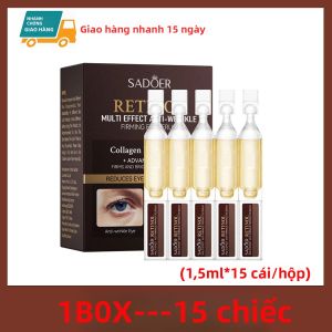 Huyết Thanh Làm Săn Chắc Vùng Mắt Retinol Dạng Dùng Một Lần Tinh Chất Collagen Làm Sáng Da Giảm Nếp Nhăn Quầng Thâm Bọng Mắt Chăm Sóc Da Cho Cả Nam Và Nữ