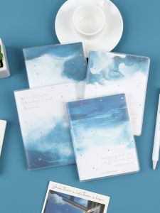 Portable A6 Office Student Notebook Cute Simple High Aesthetic Value Creative Business Supplies Double Glue Paper Notebook